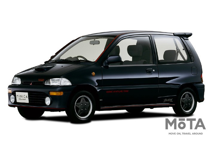 量産車世界初！550cc5バルブDOHCエンジンを搭載した三菱 6代目ミニカ