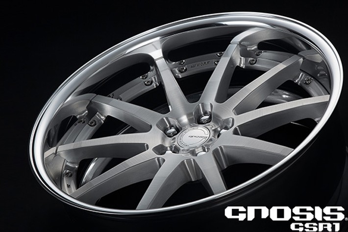 初代モデル「GS1」をリデザインしたホイール「GNOSIS GSR1」発売／WORK