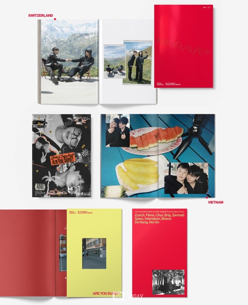 ジミン×ジョングクの旅行フォトブックが12月発売決定！予約特典＆収録