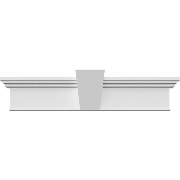 Ekena Millwork CRH07X192BTKF Endurathane Craftsman Crosshead with