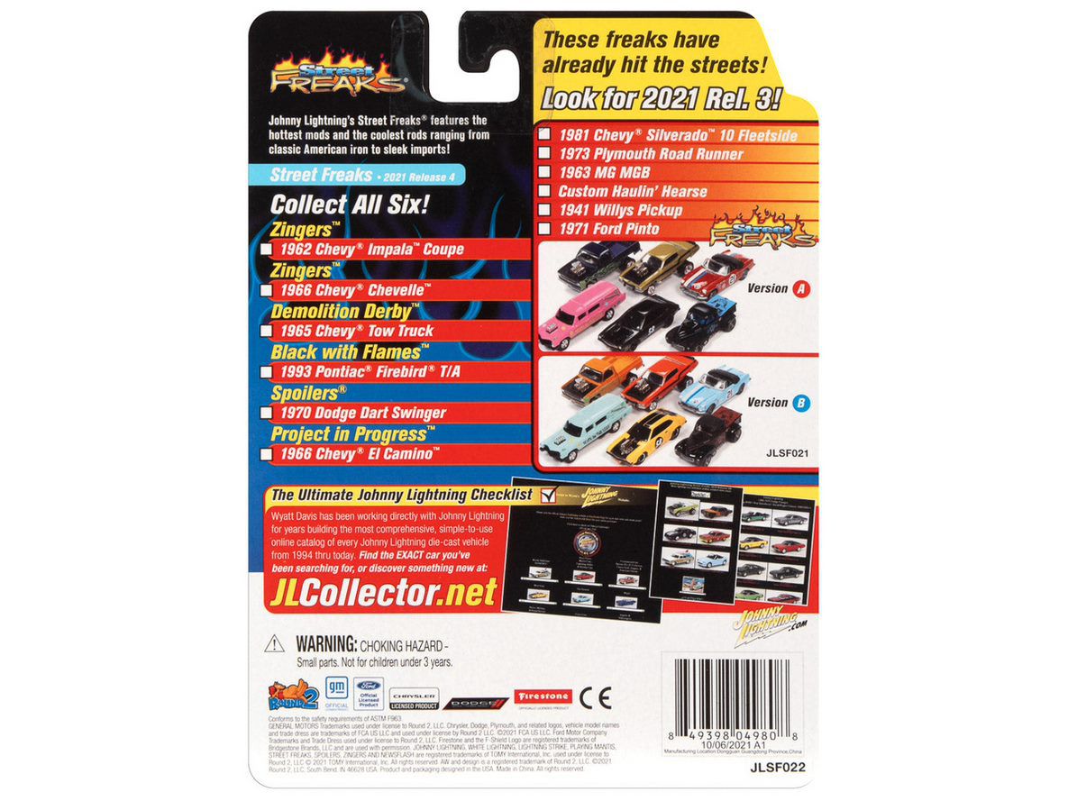 Chevrolet Impala Coupe 1962 Release 4A 2021 1:64 Johnny Lightning