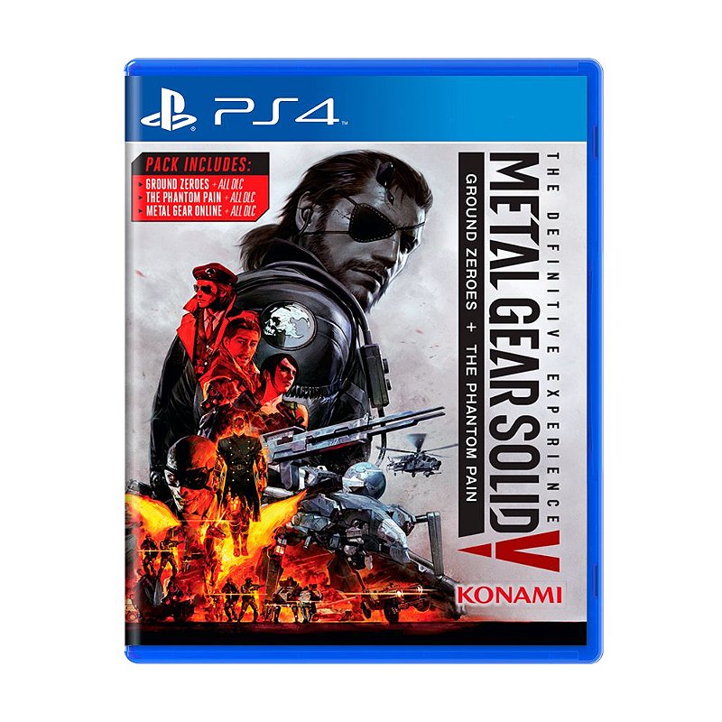 Jogo Metal Gear Solid V: The Definitive Experience - PS4