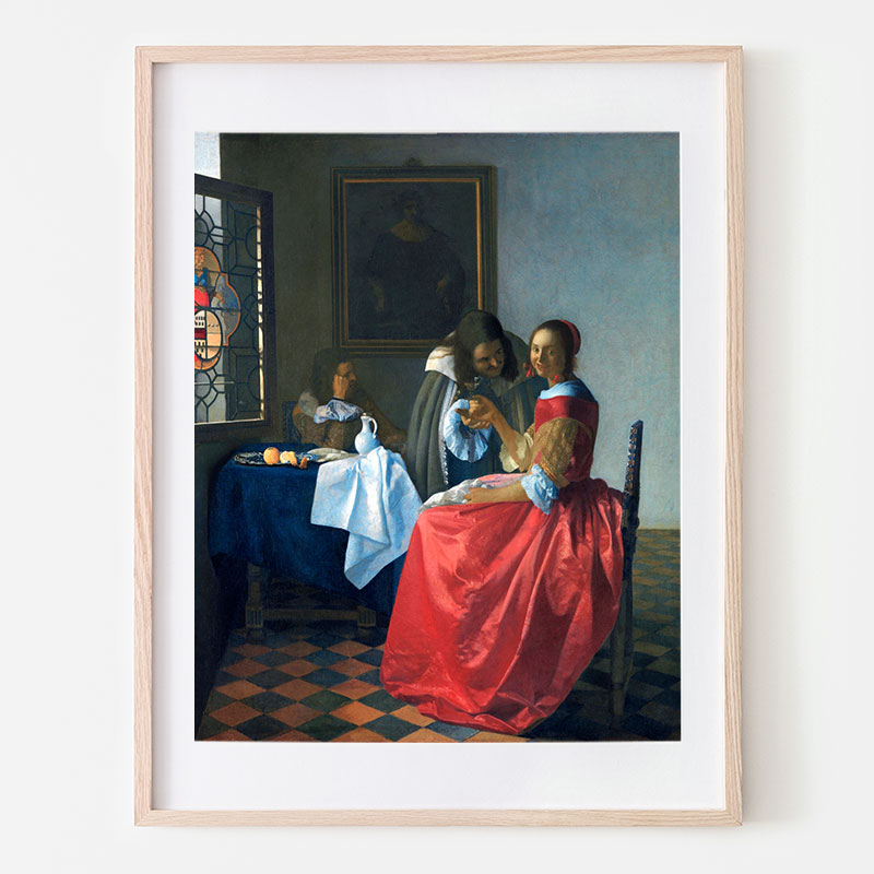 ボクらのアート / ワイングラスを持つ娘(二人の紳士と女) The Girl