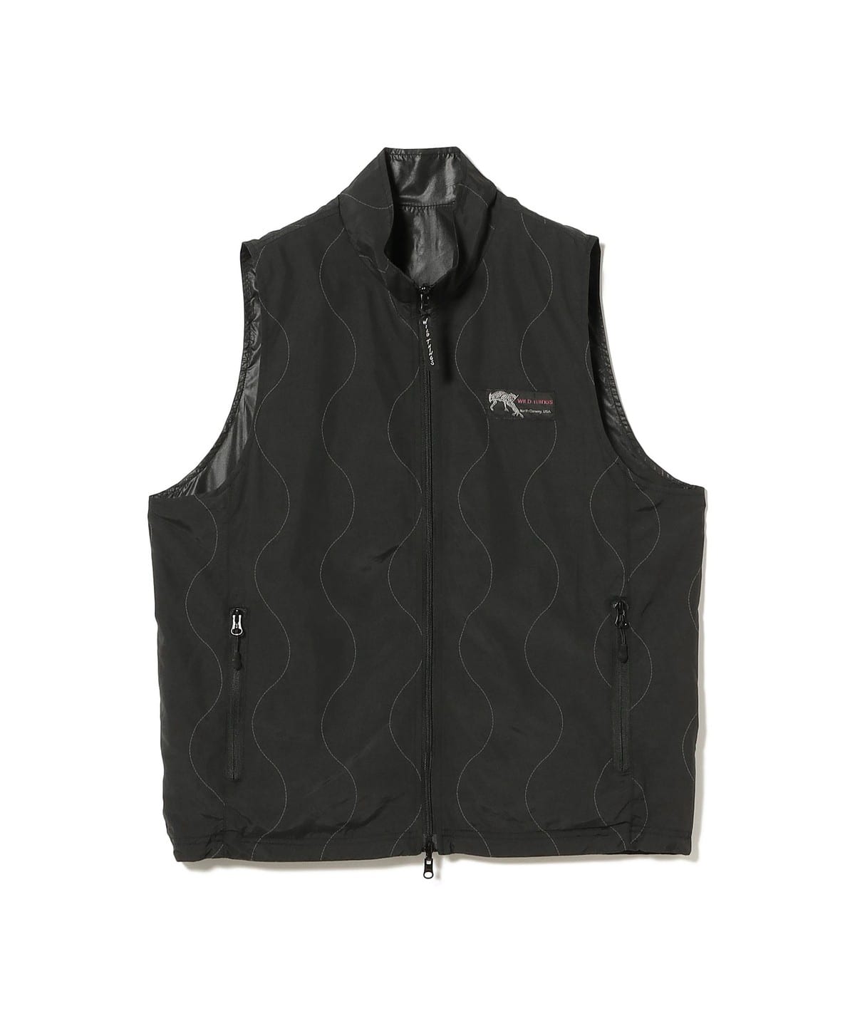 BEAMS（ビームス）【別注】WILD THINGS / REVERSIBLE NYLON VEST