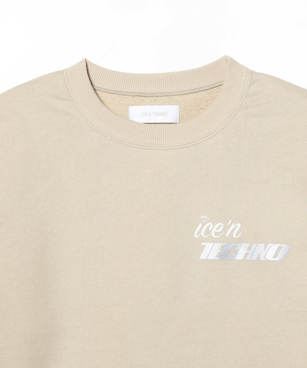 BEAMS（ビームス）ICE&TECHNO / ICE'N TECHNO LOGO CREWNECK（トップス