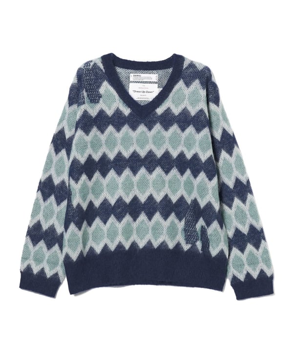BEAMS（ビームス）DAIRIKU / Tite Border Knit Pullover（トップス