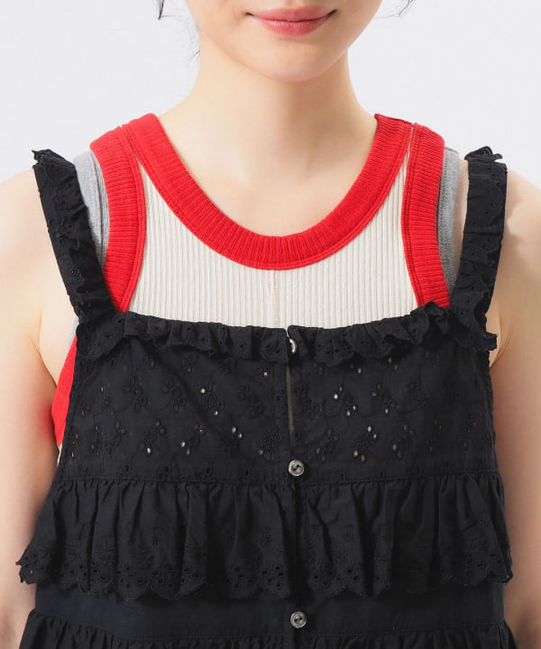 BEAMS BOY（ビームス ボーイ）カットワーク キャミソール（シャツ