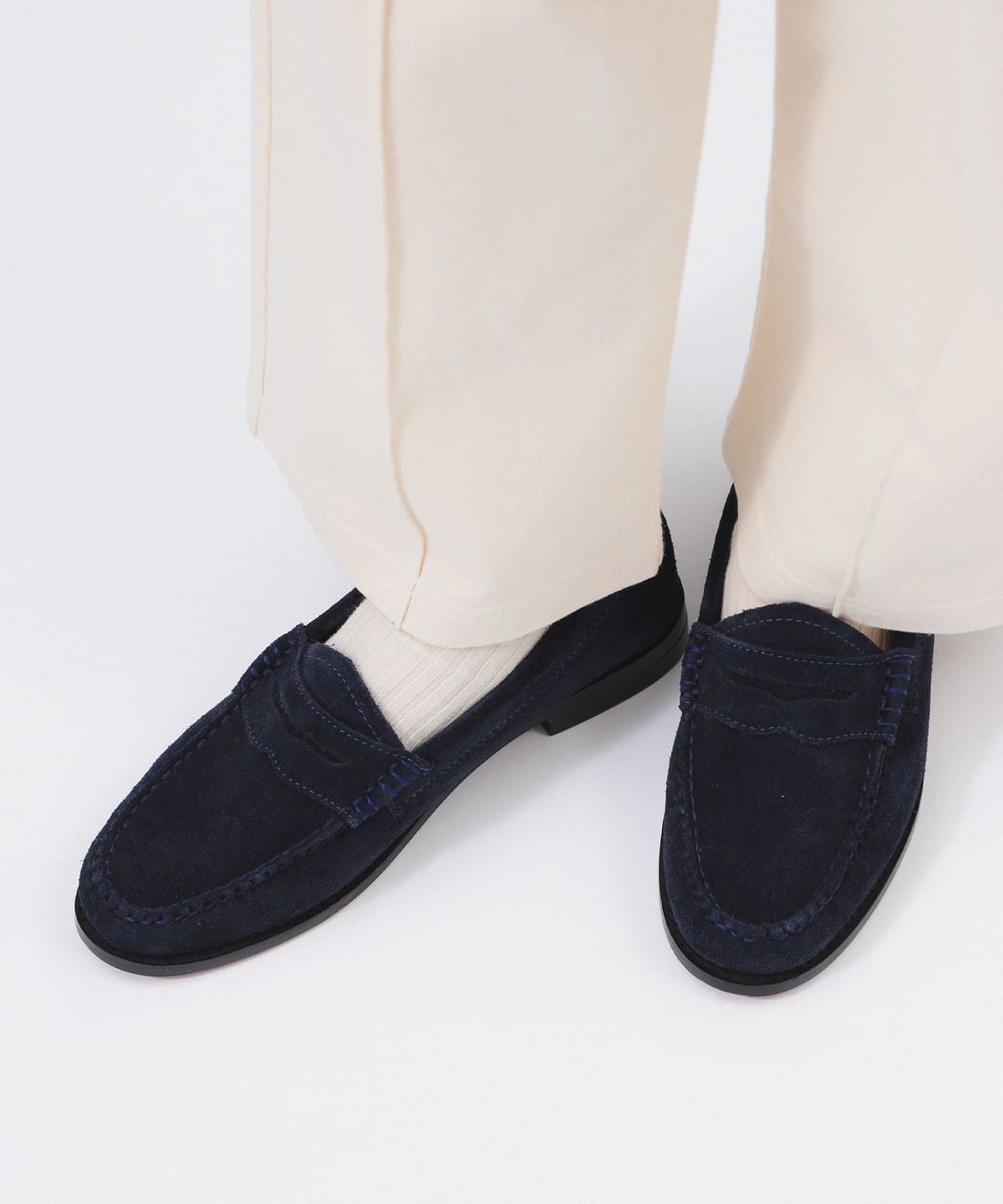 BEAMS BOY（ビームス ボーイ）【別注】G.H.Bass / スエード ローファー