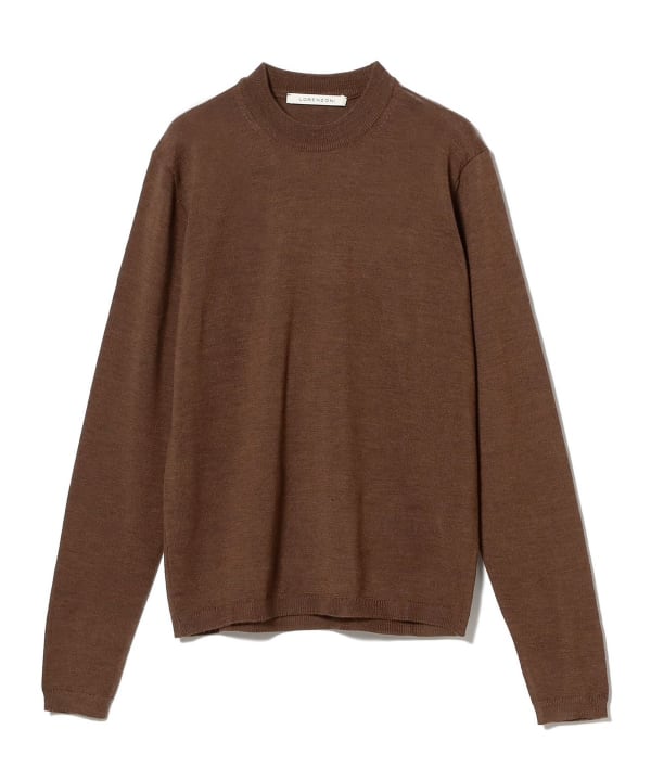 BEAMS F（ビームスF）【別注】LORENZONI / 14G ウール ハイネック