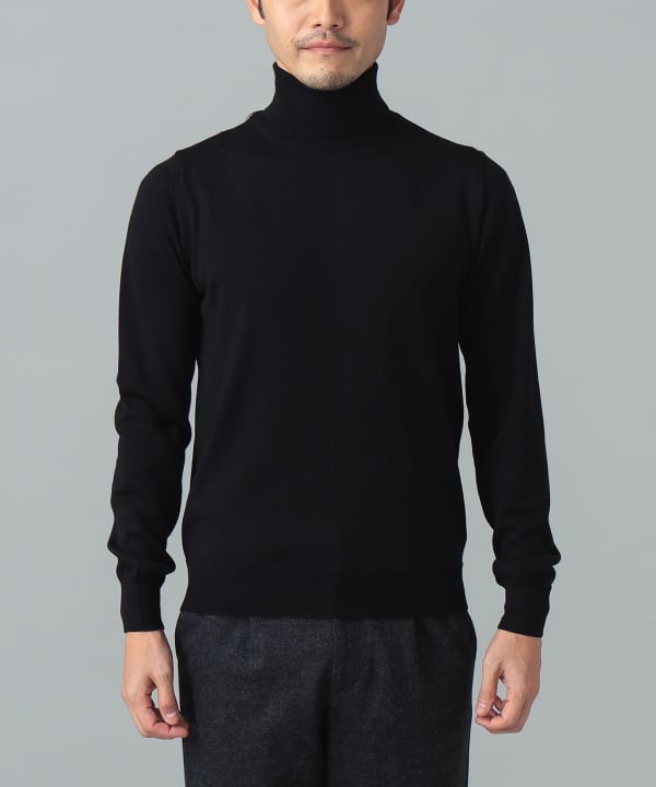 BEAMS F（ビームスF）【別注】MORGANO / 21ゲージ タートルネック