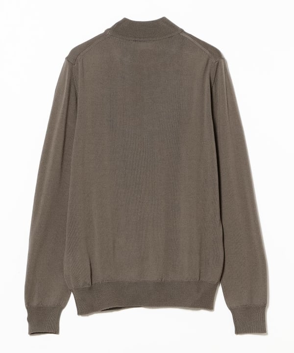 BEAMS F（ビームスF）【別注】MORGANO / 21ゲージ モックネック ニット