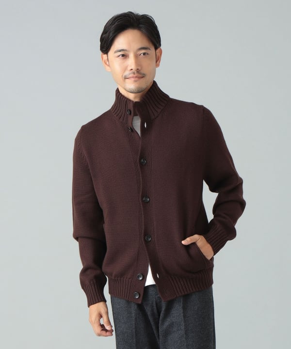BEAMS F (BEAMS F) [Special order] BAFY / Wool Stand Up Collar