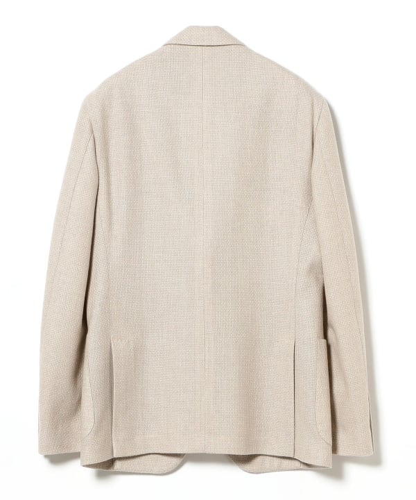 BEAMS F（ビームスF）LARDINI / ROMA ミックスファブリック バスケット