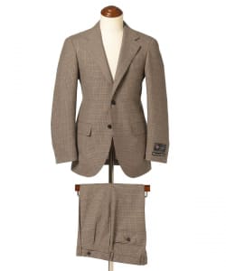 BEAMS F（ビームスF）Savile Clifford ウール ガンクラブチェック