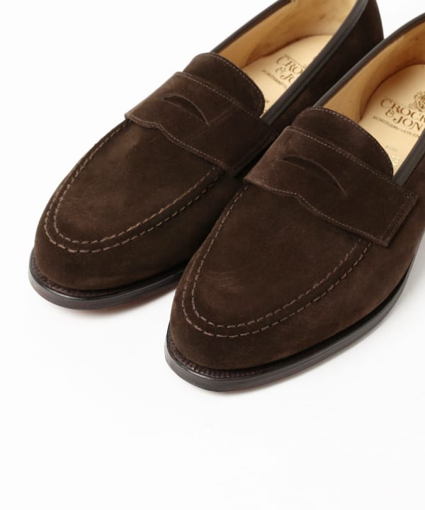 BEAMS F（ビームスF）【別注】CROCKETT&JONES / MAINE スエード