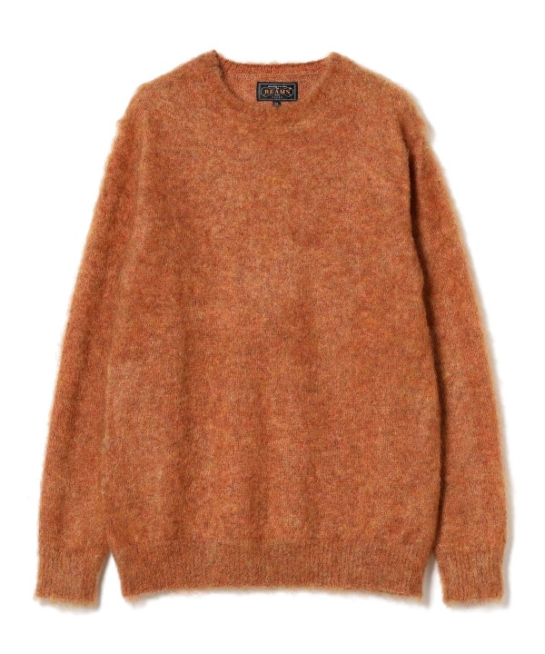 BEAMS PLUS（ビームス プラス）Crew Stretch Mohair（トップス ニット