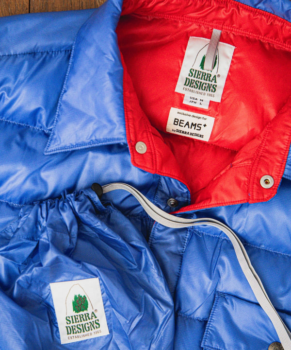 BEAMS PLUS（ビームス プラス）【別注】SIERRA DESIGNS / Down Shirt