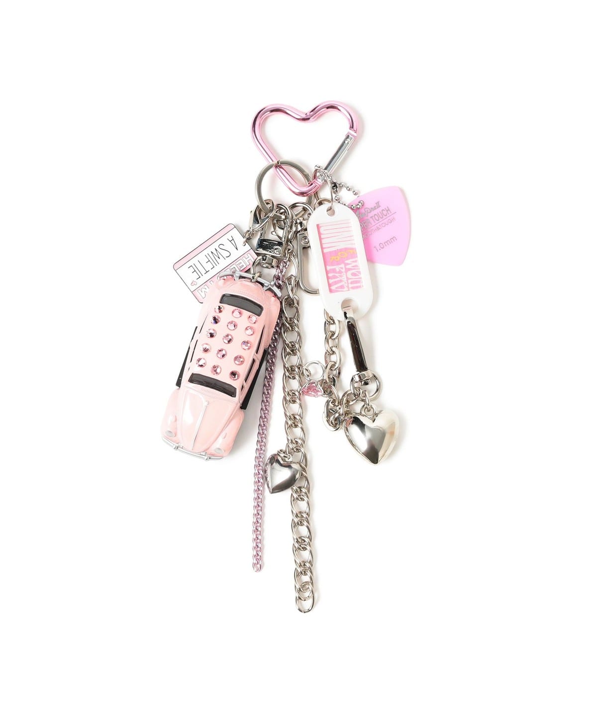 Ray BEAMS（レイ ビームス）guriguri / ピンク カー チャーム（財布