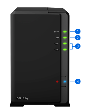 Synology DiskStation DS218play | DataStoreWorks.com