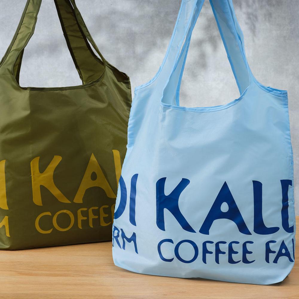 カルディの250円「エコバッグ」に新色！カーキ、ライトブルーどっちも