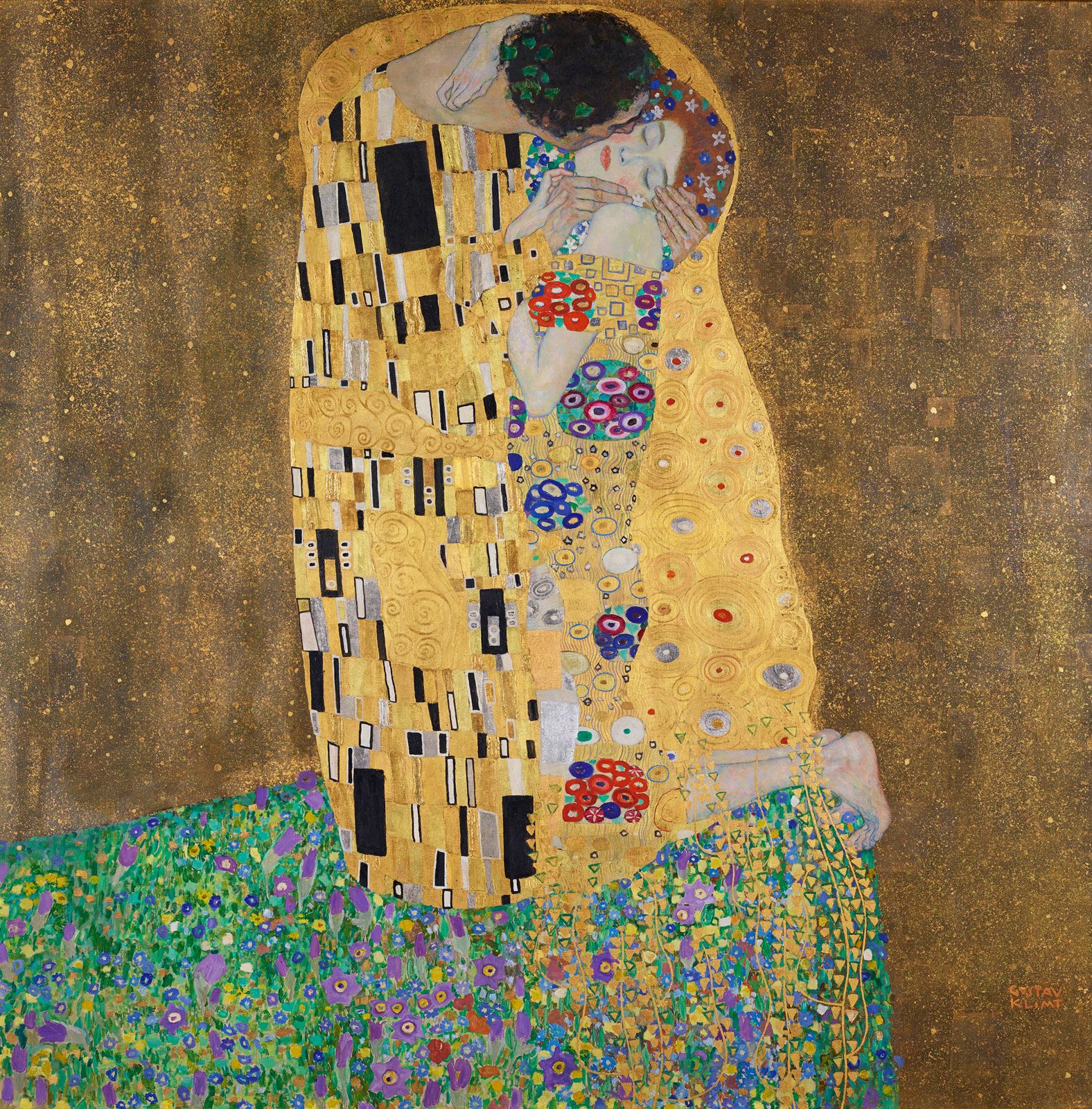 Gustav Klimt | The Kiss, Paintings, Art, & Facts | Britannica