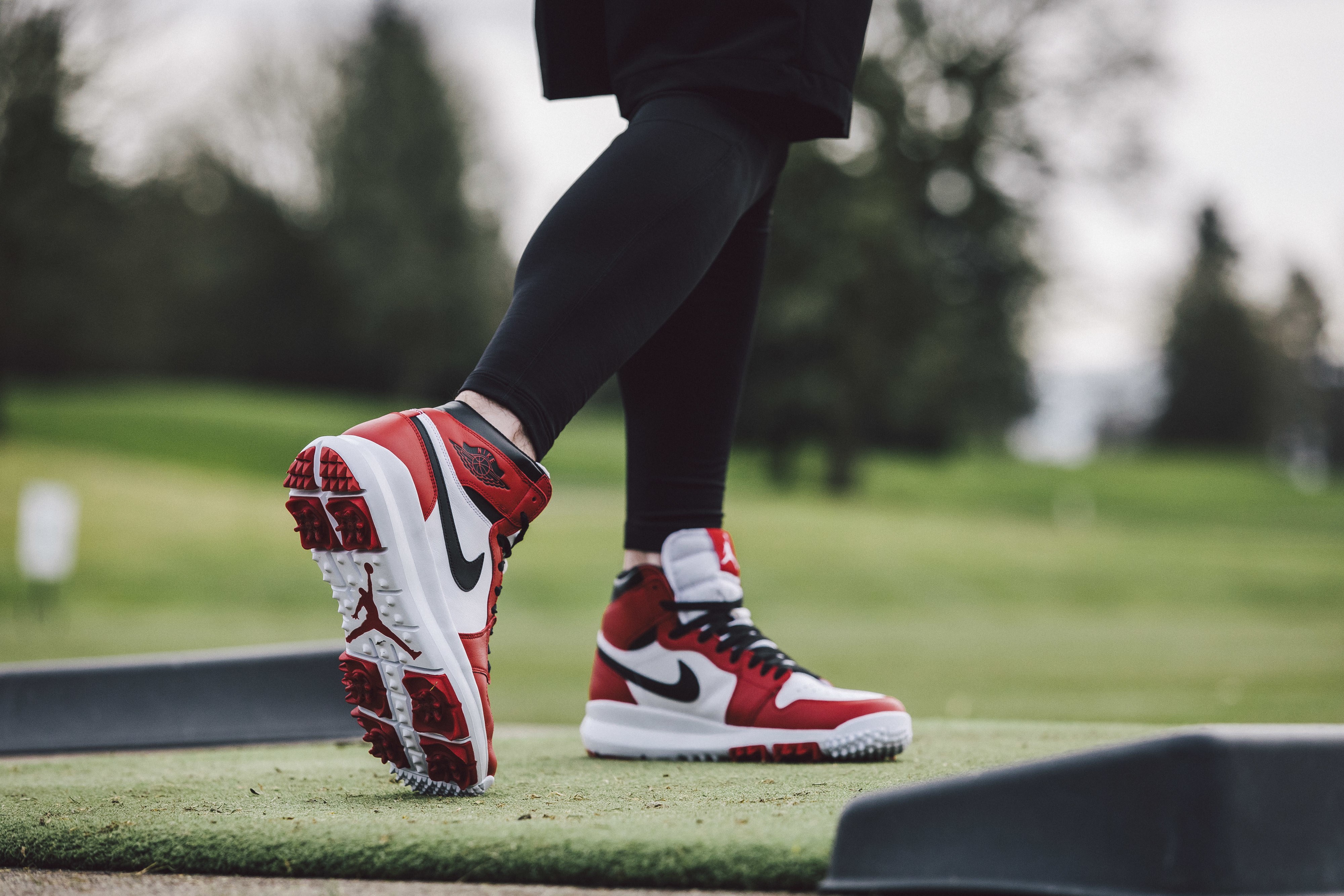 Air Jordan's 1 High-Top golf shoe revealed | Golfmagic