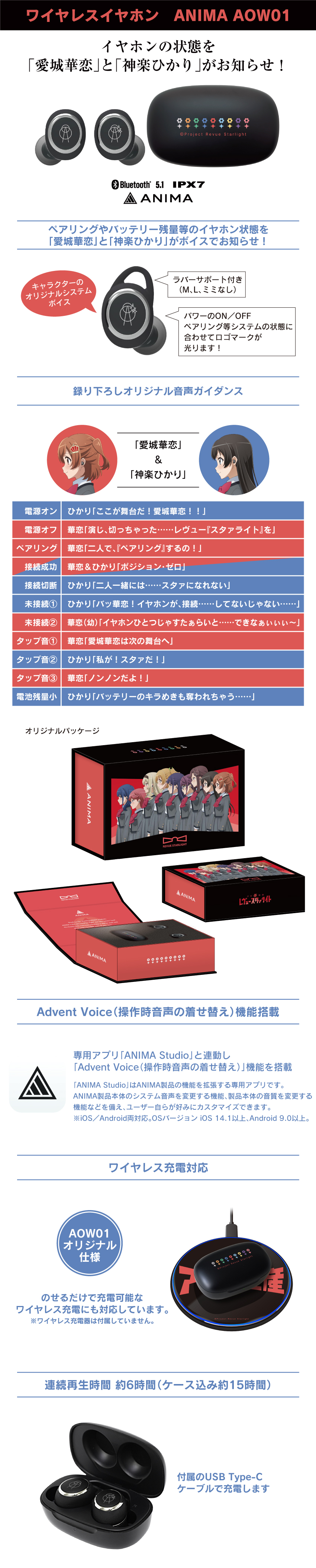 TVアニメ「少女☆歌劇 レヴュースタァライト」 録り下ろし音声