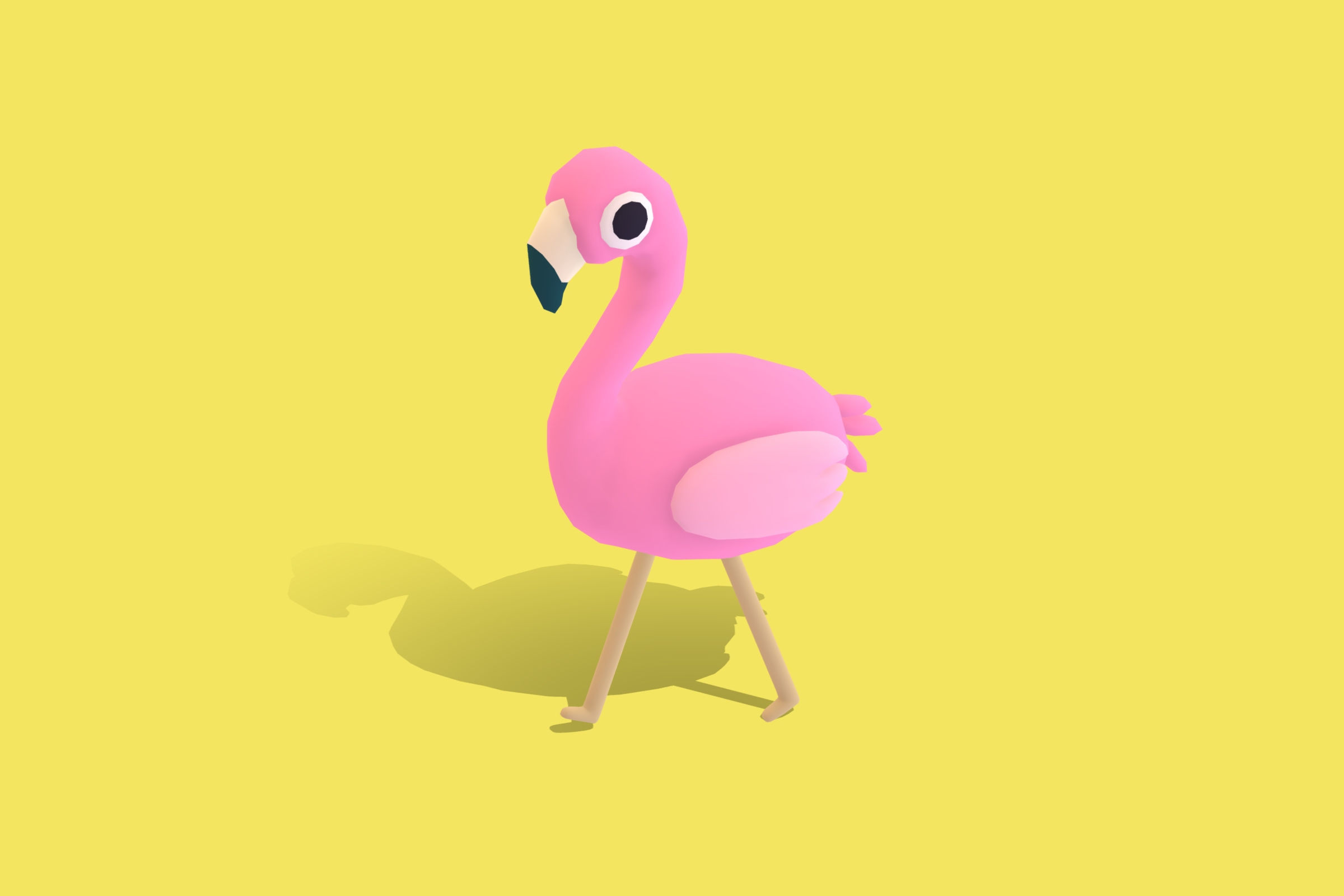 Floyd the Flamingo - Quirky Series | GameDev Market