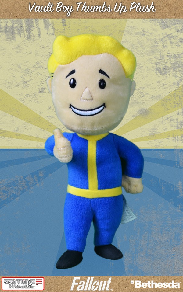 FALLOUT® 4: VAULT BOY 111 THUMBS UP PLUSH | Gaming Heads