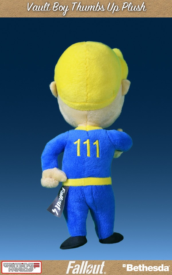 FALLOUT® 4: VAULT BOY 111 THUMBS UP PLUSH | Gaming Heads
