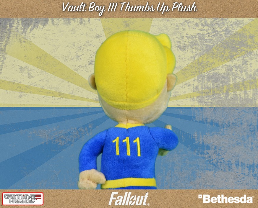 FALLOUT® 4: VAULT BOY 111 THUMBS UP PLUSH | Gaming Heads
