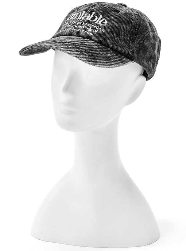 レオパード柄ピグメントロゴ刺繍キャップ[bl166] | レディース