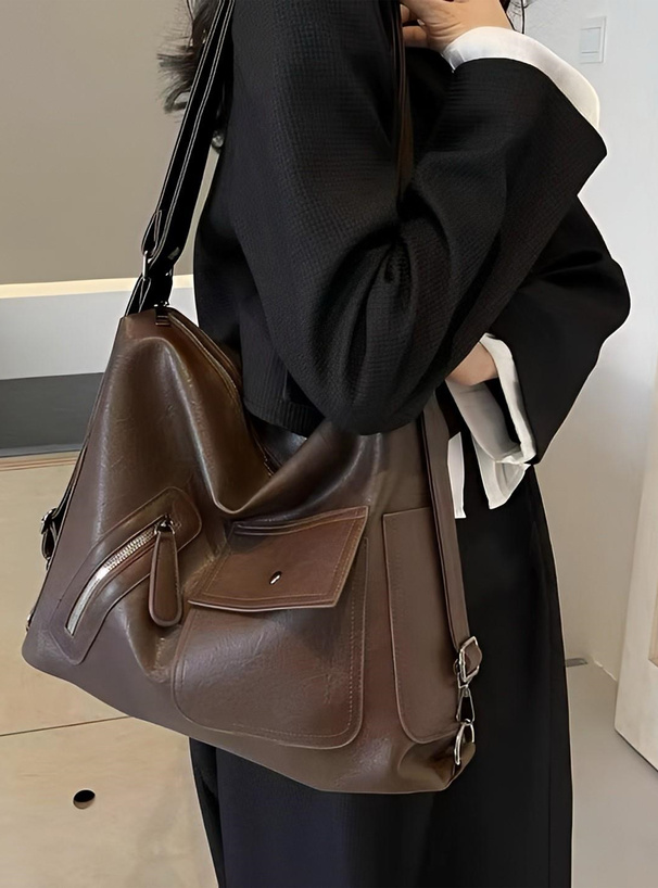 2Wayレザーショルダーバッグ[tr899] | レディースファッション通販の