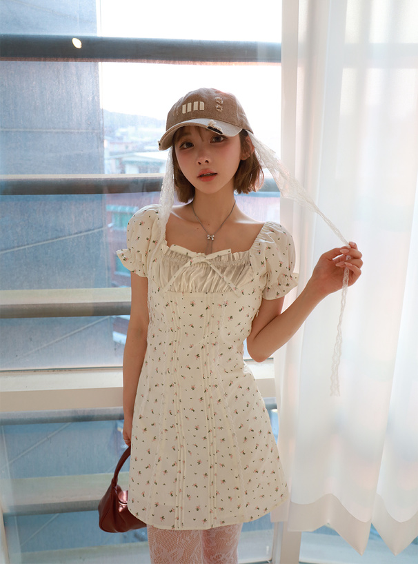 2Way花柄レースミニワンピース[tu1792] | レディースファッション通販