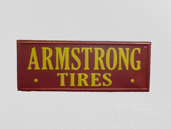 Armstrong Tires Sign | GAA Classic Cars