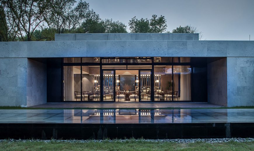 Tranquil Zen Aesthetics Welcome You at this Contemporary Chinese