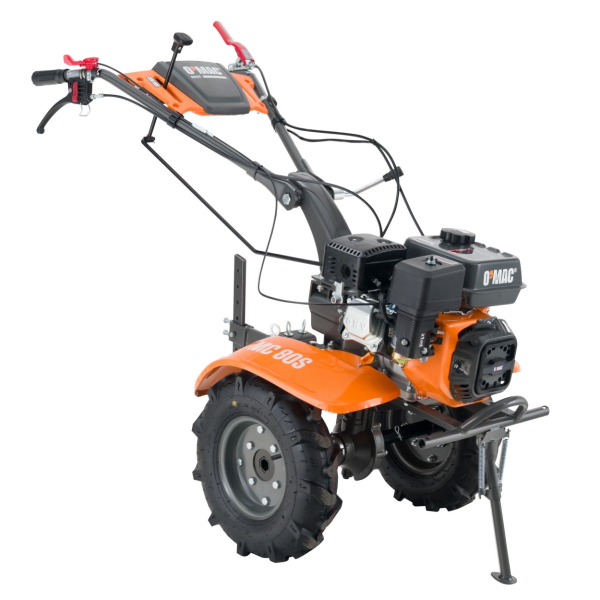 Motocultor OMAC MC 80S, model pe benzina, 5.9 kW, 8 CP, 3 viteze +