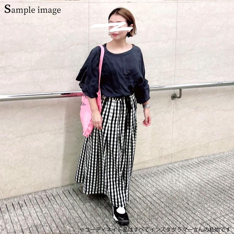 ガウチョパンツ 綿ビエラブロックチェック | パンツ9ブタケ | 【公式