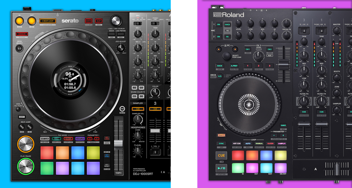Head To Head: Pioneer DJ DDJ-1000SRT Vs Roland DJ-707M - Digital