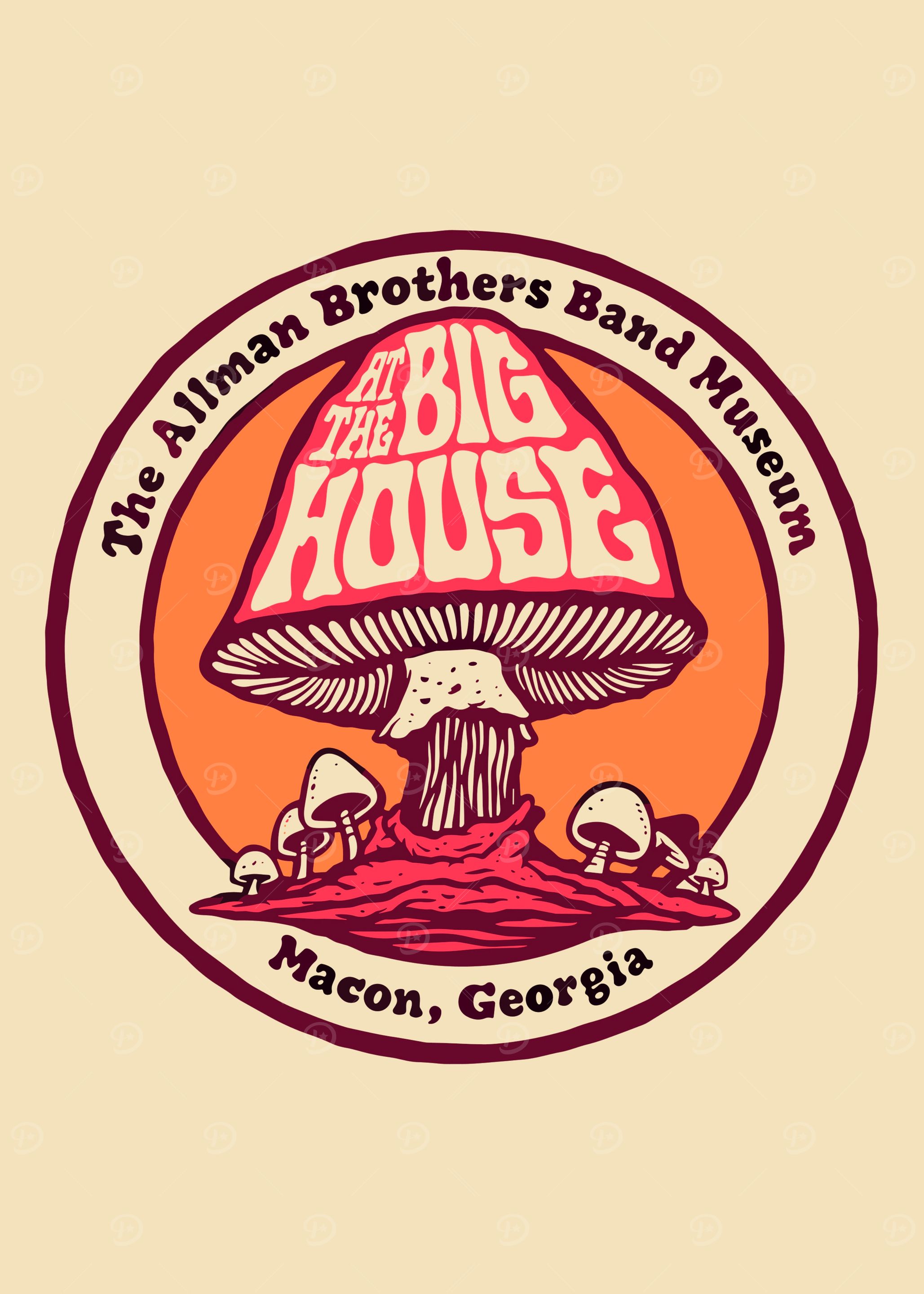 Allman Brothers Band Logo' Poster, picture, metal print, paint by
