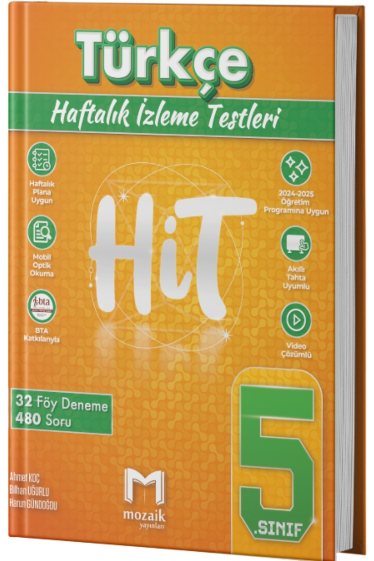 Mozaik Yayınları Mozaik Yayınları 5. Sınıf Türkçe HİT 32 Deneme