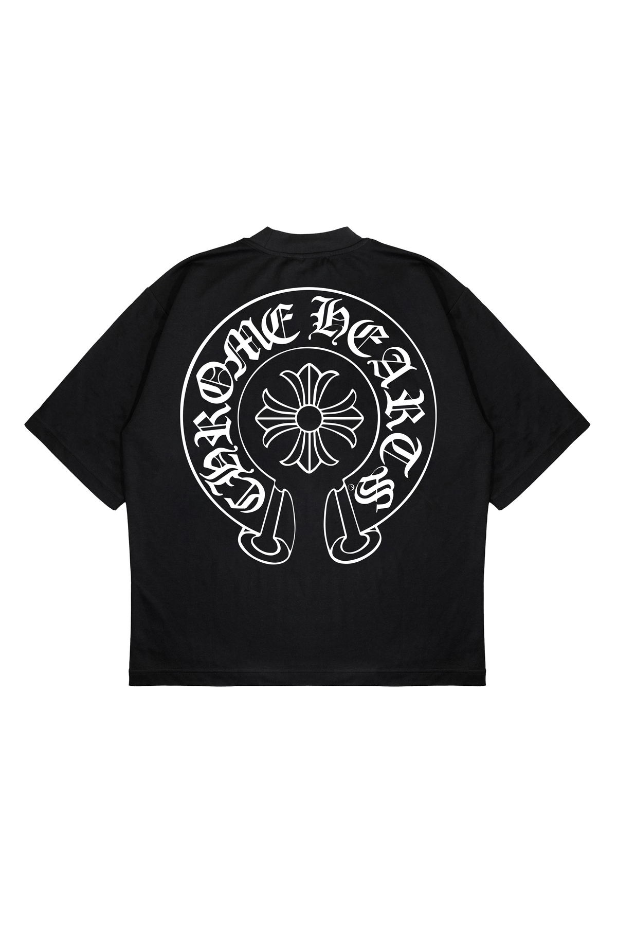 PURE EFFECT Unisex Oversize Chrome Hearts Karakat Fit Thick T