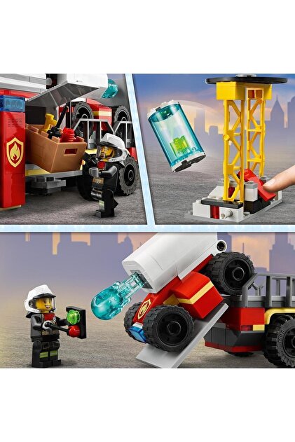 LEGO City İtfaiye Komuta Birimi 60282 Yapım Seti; Eğlenceli