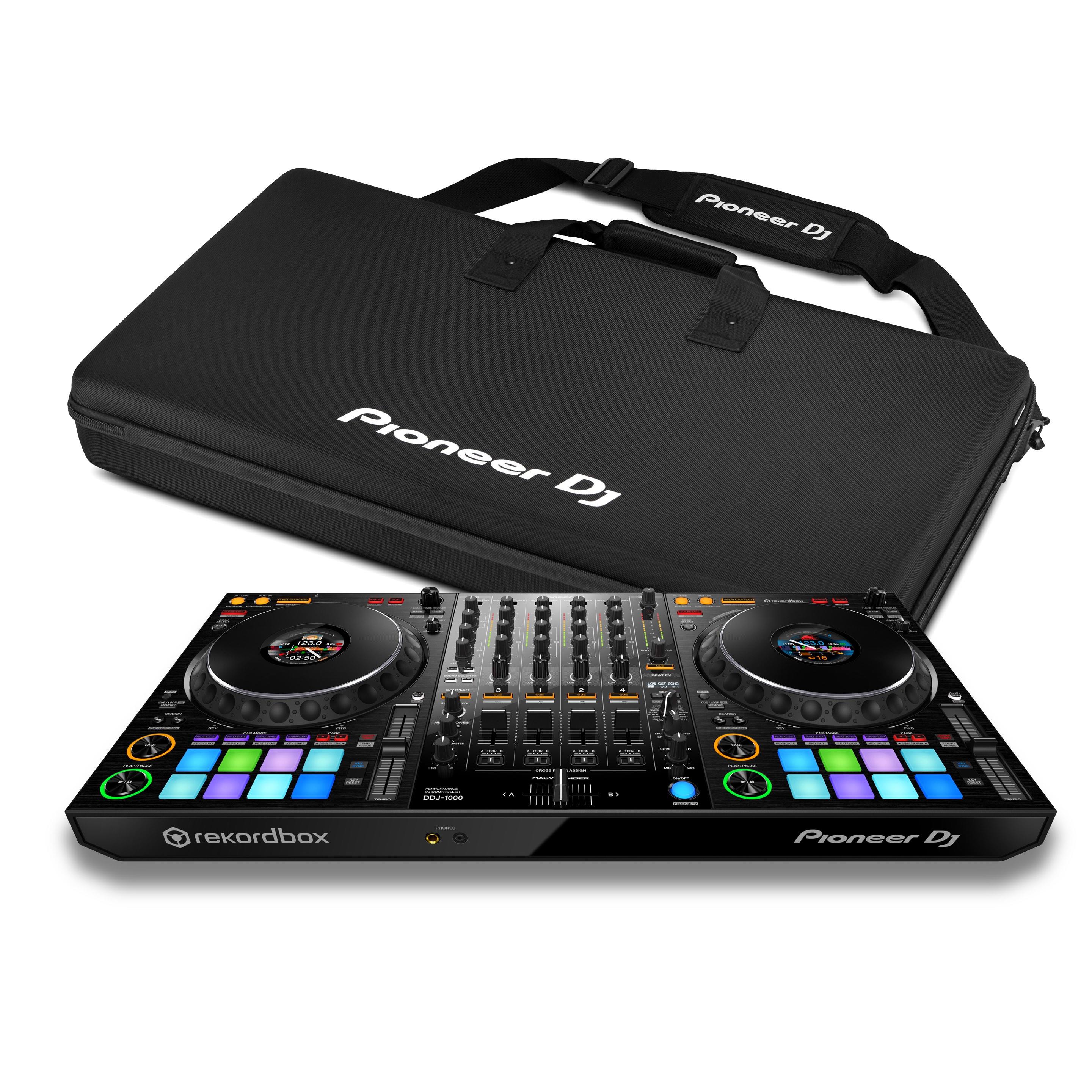 Pioneer DJ DDJ-1000 & DJC-1X Package