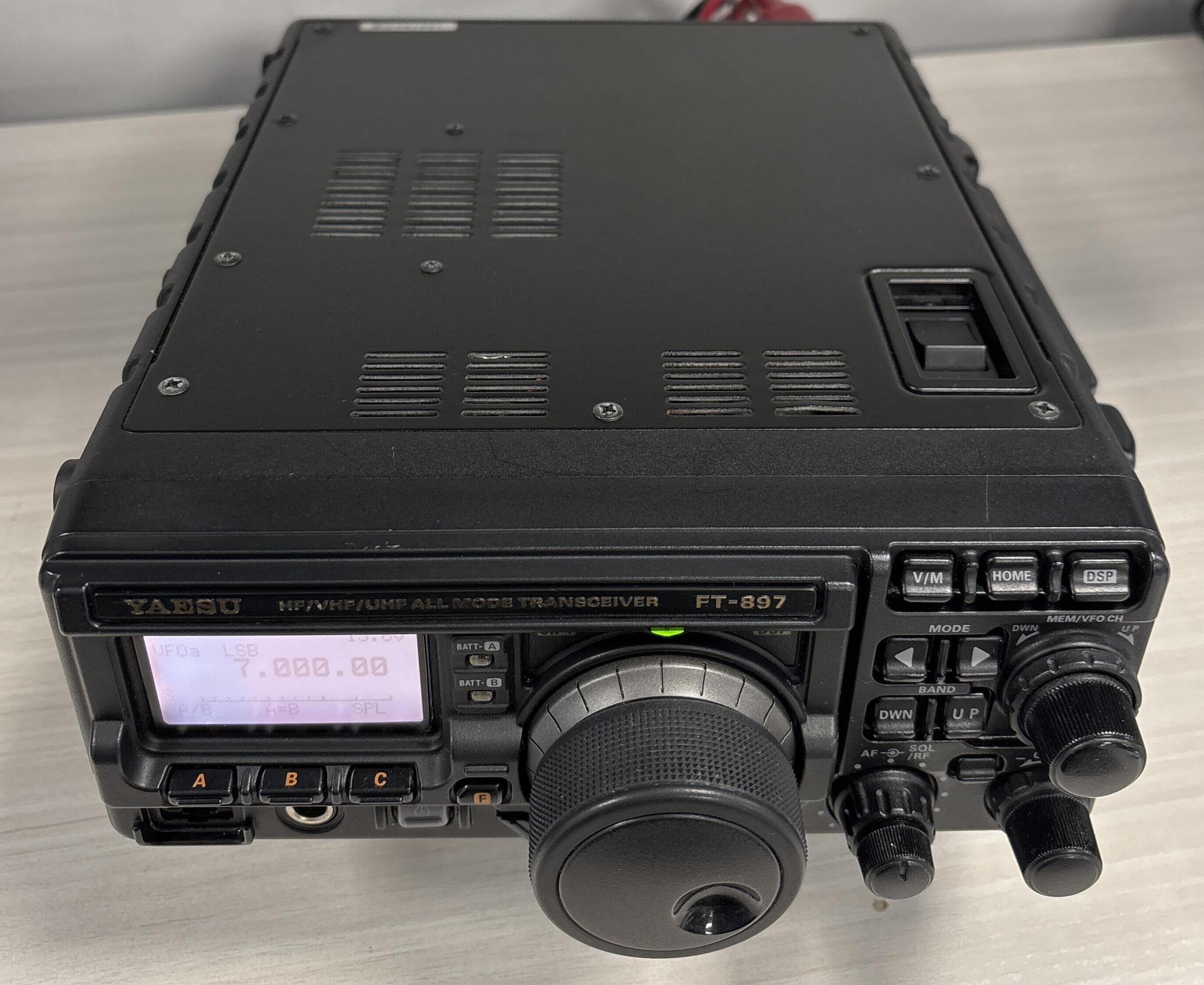 Second Hand Yaesu FT-897 Portable Transceiver - RadioworldUK