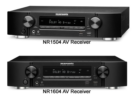 Marantz NR1504 and NR1604 A/V Receivers - ecoustics.com