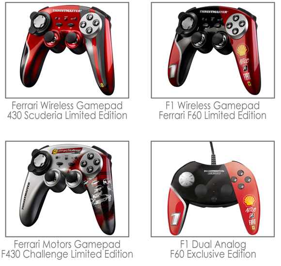 スラストマスター フェラーリ F60 ゲームパッド Thrustmaster Ferrari