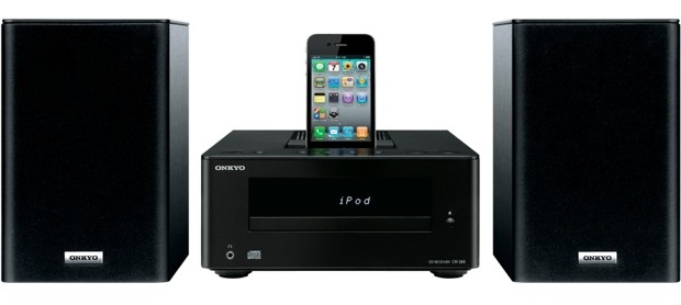 Onkyo CS-345 CD Mini System with iPod Dock - ecoustics.com