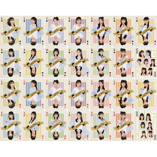 コレクション商品『モーニング娘。'24 トランプデザインビジュアルカード』
