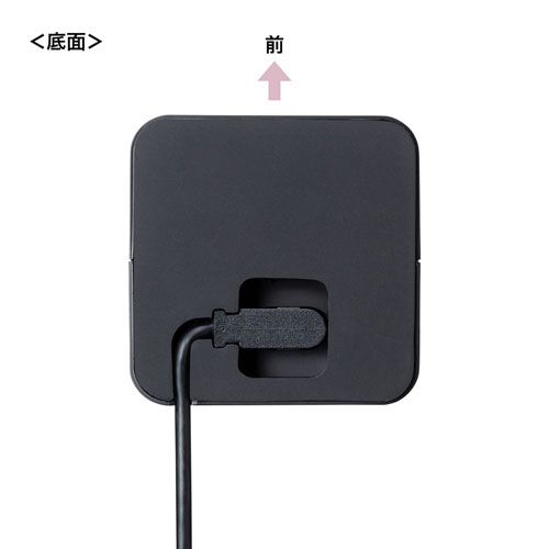 Webカメラ｜広角・高画質・マイクスピーカー内蔵・CMS-V47BK